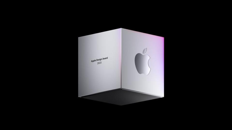 A logo from the 2023 Apple Design Awards