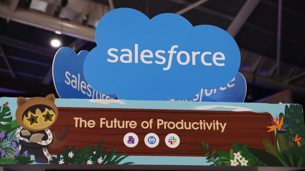 Salesforce Inc Signage